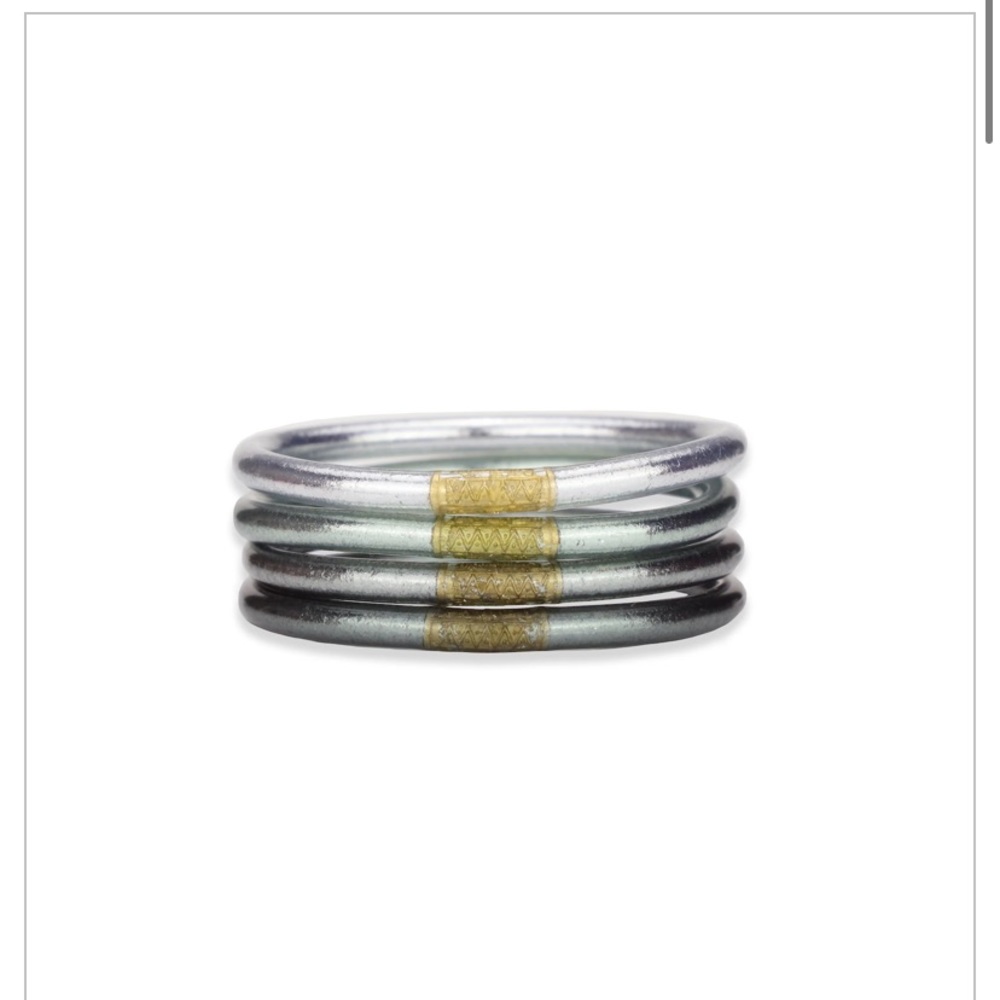 Moon Budha Girl bangles - serenity prayer
